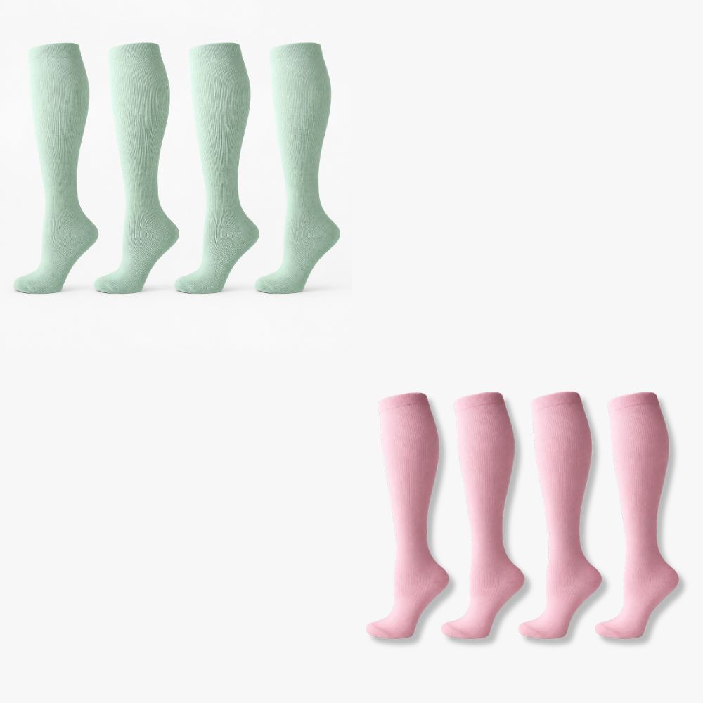 Kompressionsstrümpfe Blumen & Pastell Edition
