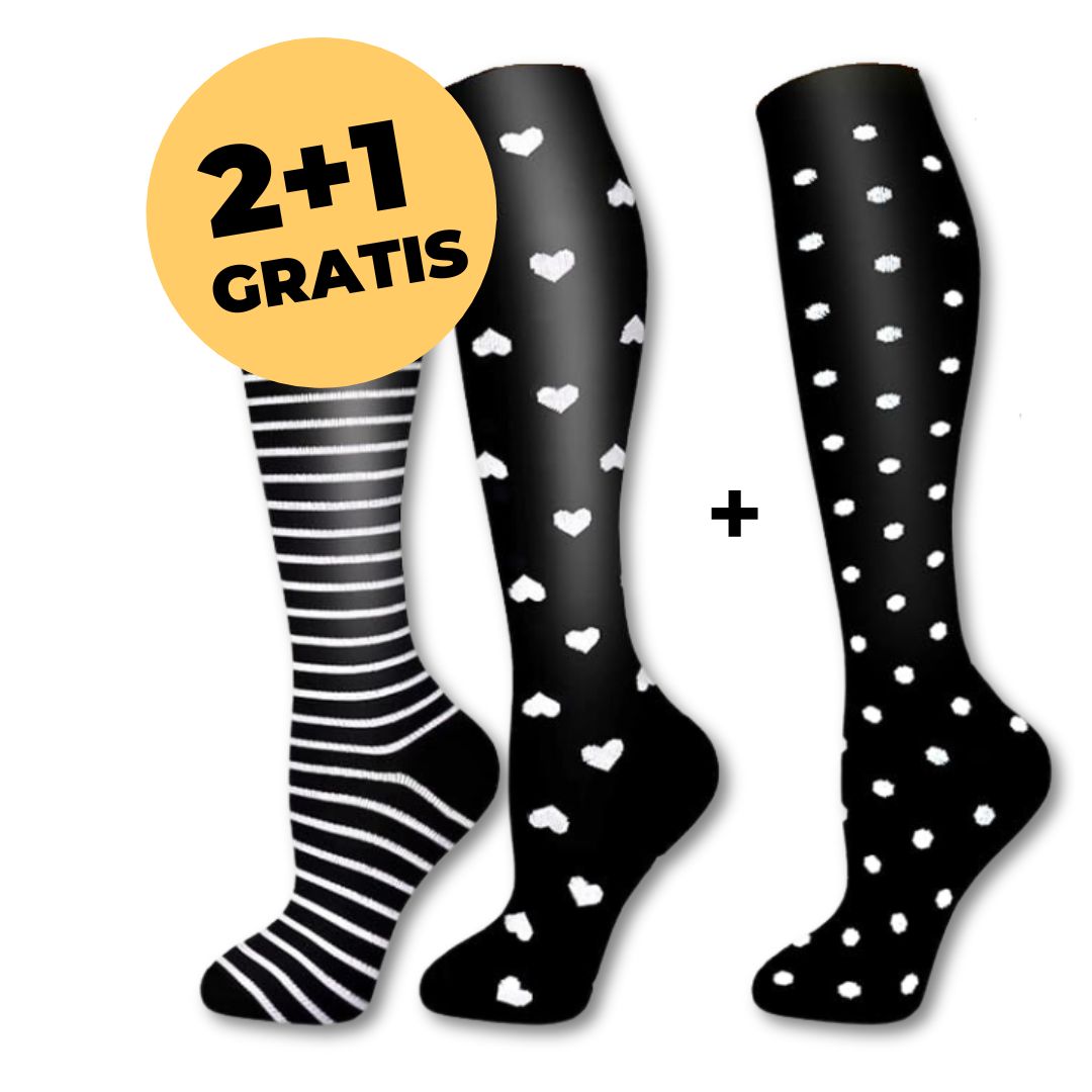 Orthopädische Kompressionsstrümpfe Bunt