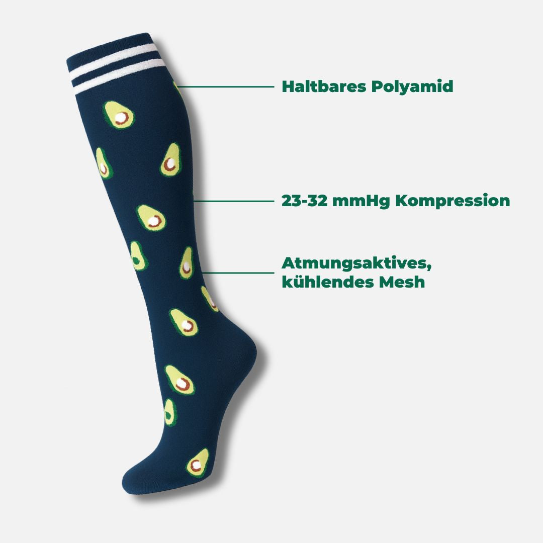 Orthopädische Kompressionsstrümpfe Colorful