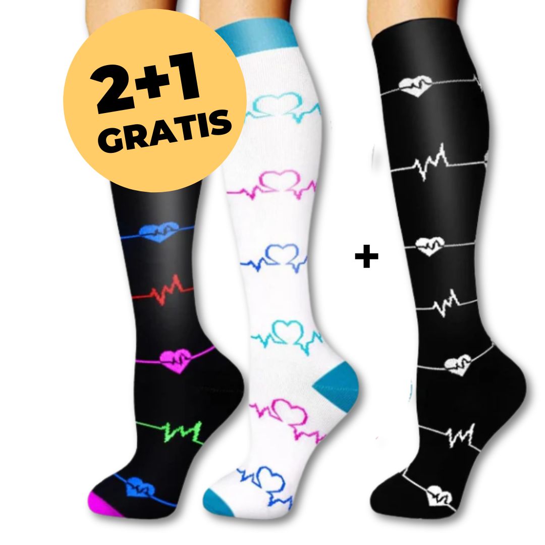 Orthopädische Kompressionsstrümpfe Bunt