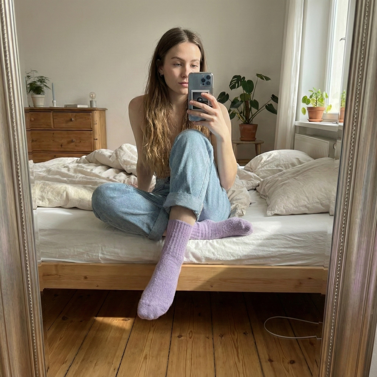 ORTHOFABRIK™ Thermo-Wollsocken – 4er-Set (2+2 Gratis)