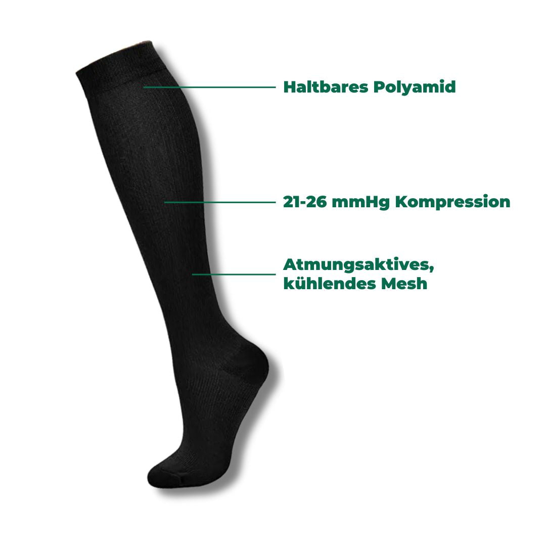 Kompressionsstrümpfe Love/Flower Mix 6+6 GRATIS