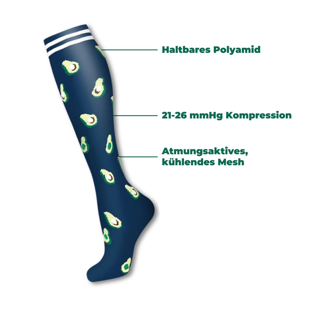 Orthopädische Kompressionsstrümpfe Bunt