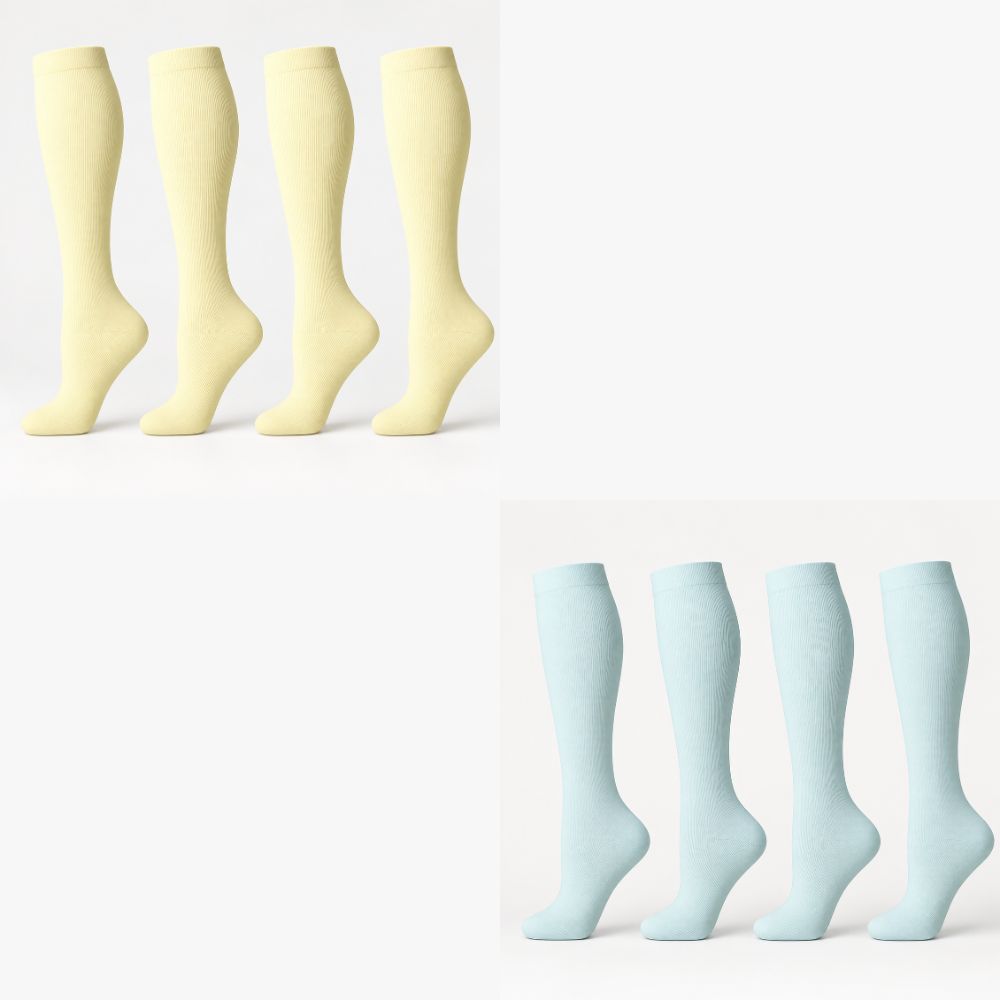 Kompressionsstrümpfe Blumen & Pastell Edition