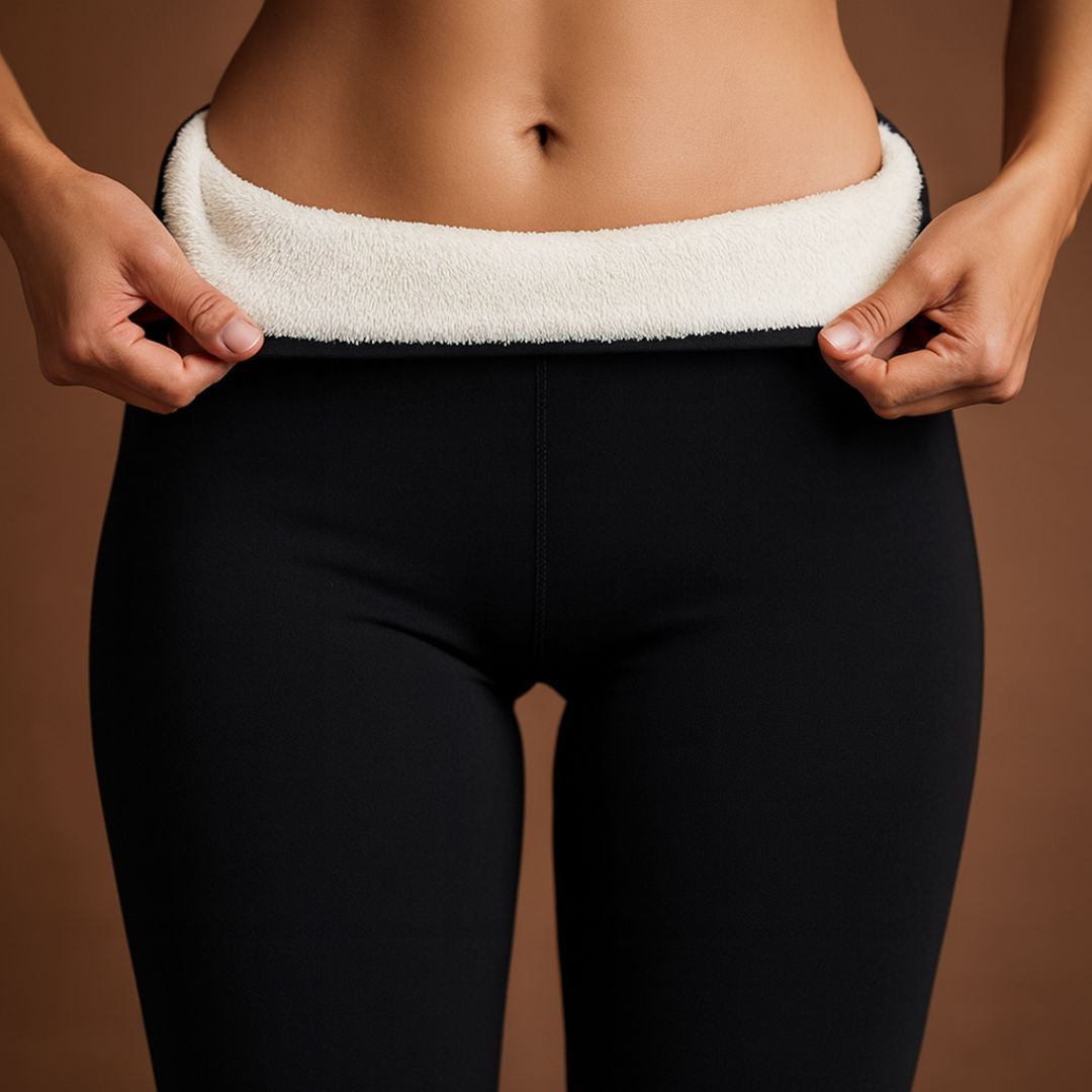 Thermo Leggings Fleece-Gefüttert