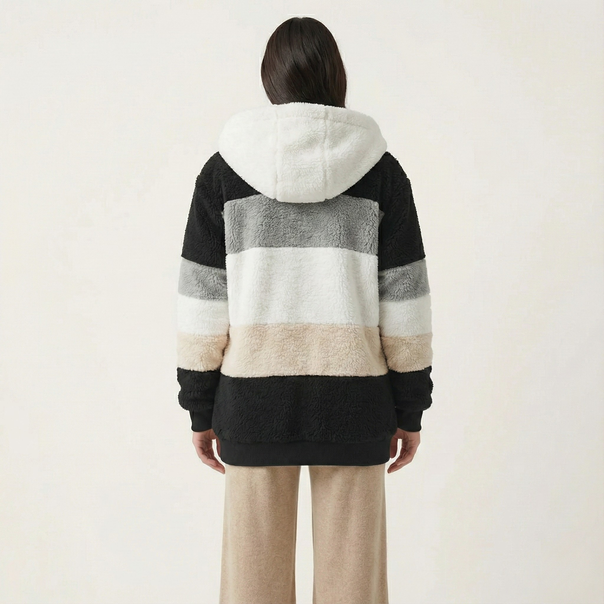 Kuschelweiche Fleece Jacke I Damen