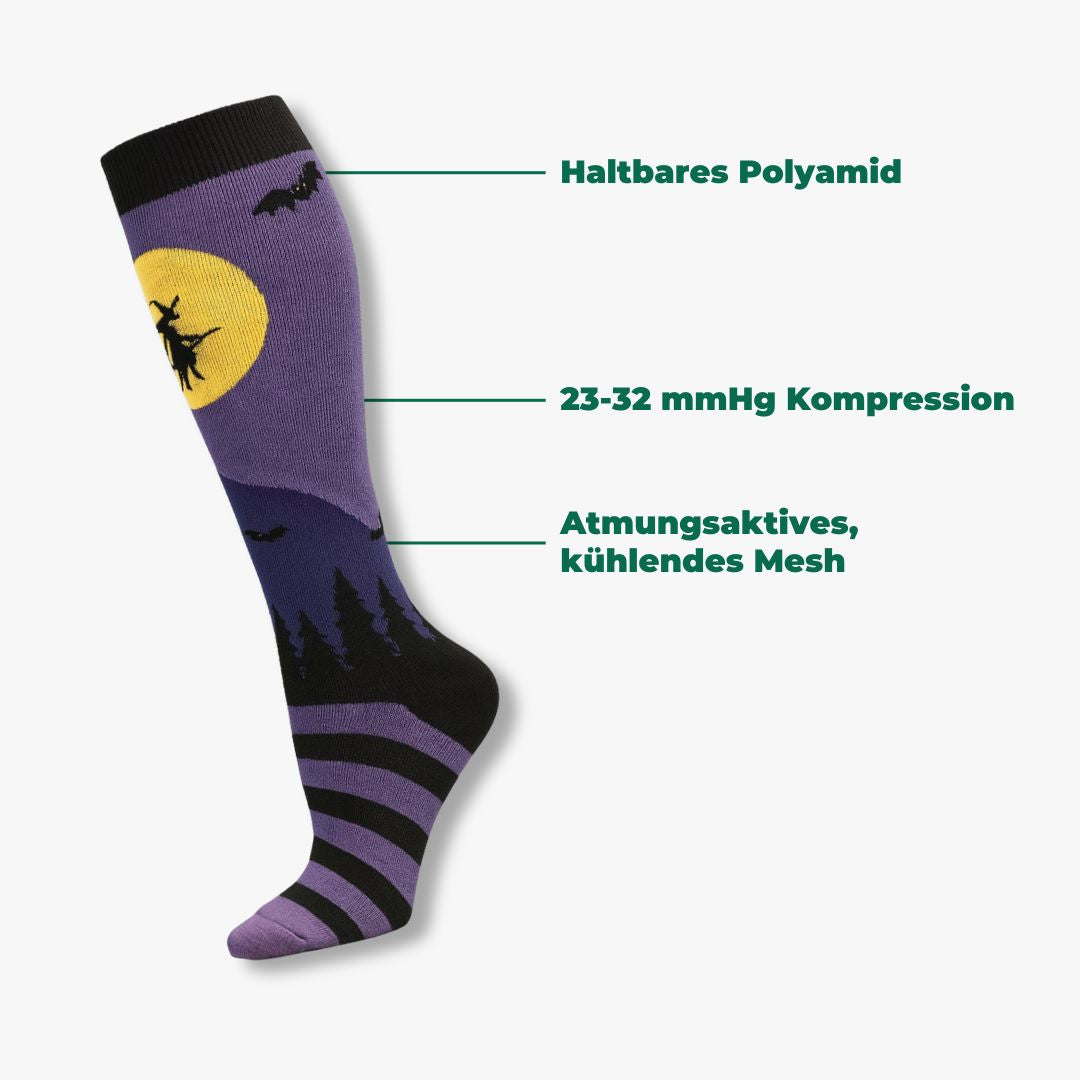 Kompressionsstrümpfe Halloween Limited Edition