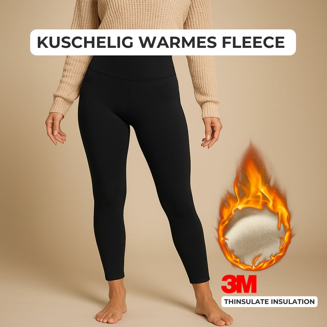 Thermo Leggings Fleece-Gefüttert