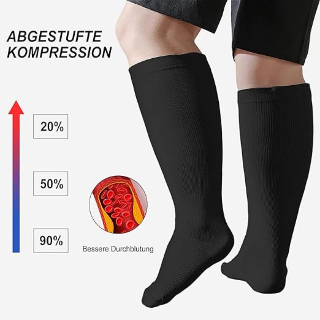 Orthopädische Kompressionsstrümpfe Plus Size