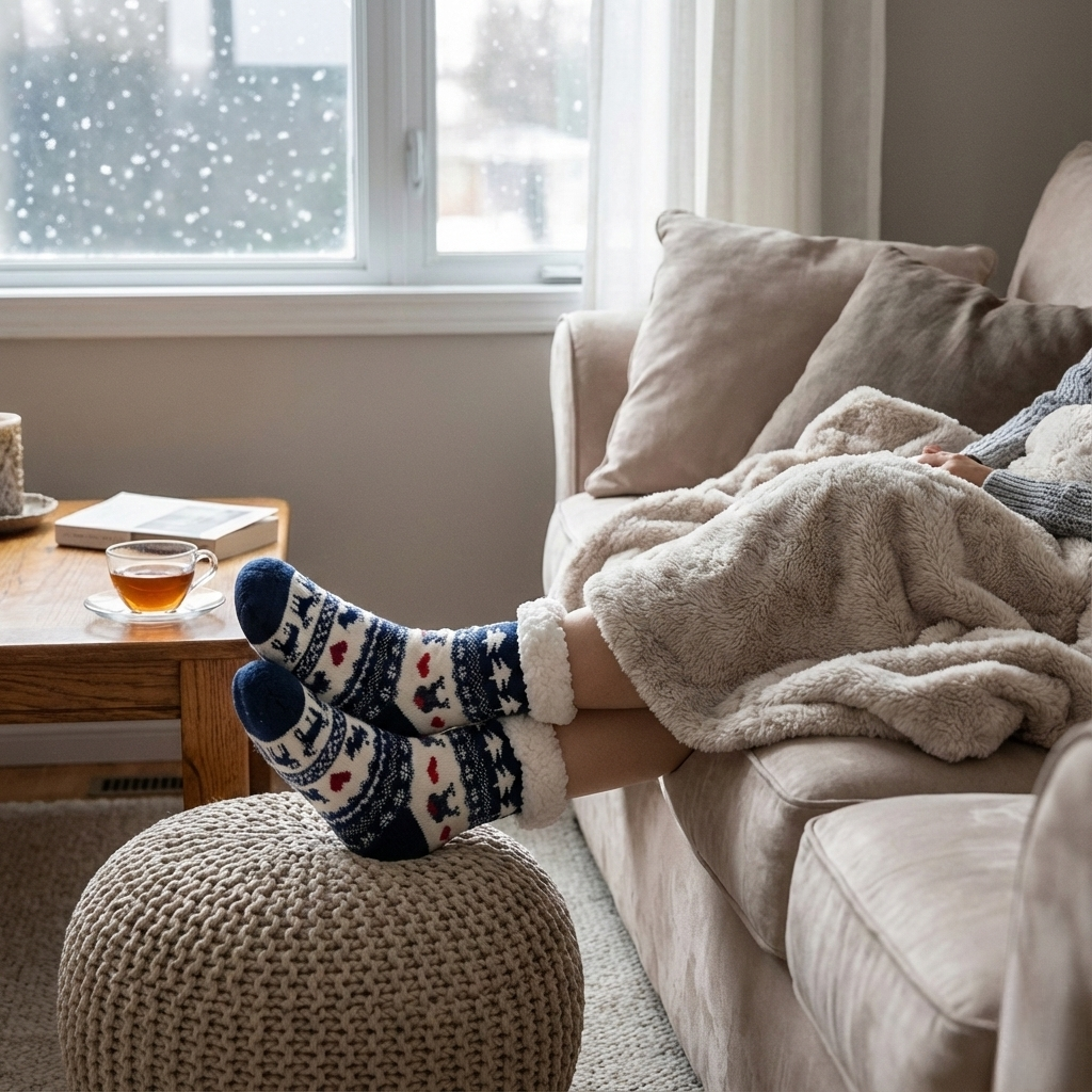 Kuschelsocken I 3+3 Gratis