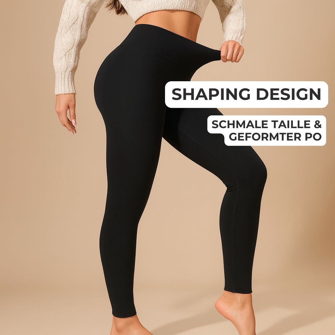 Thermo Leggings Fleece-Gefüttert