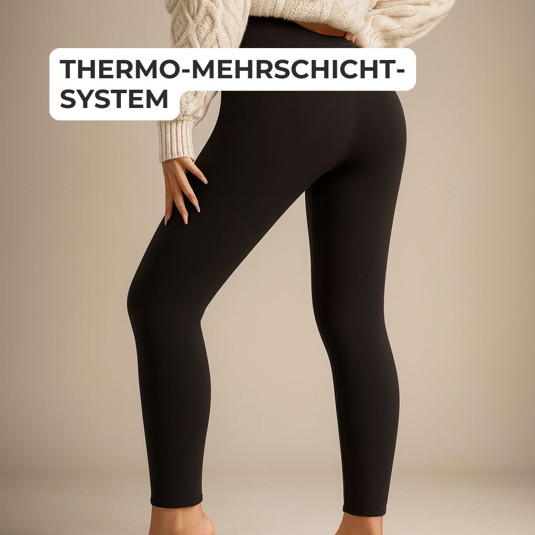 Thermo Leggings Fleece-Gefüttert