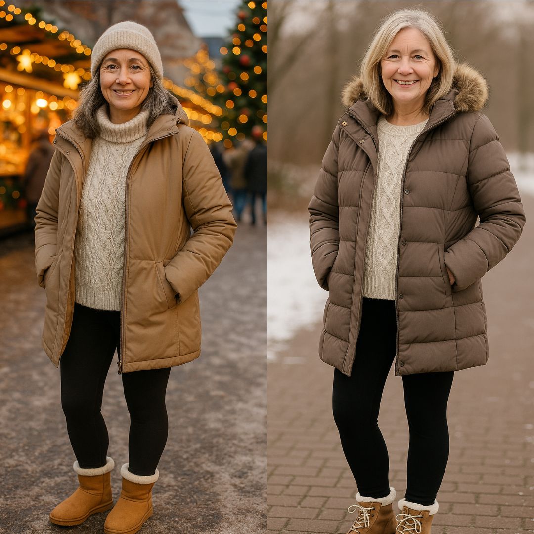 Thermo Leggings Fleece-Gefüttert