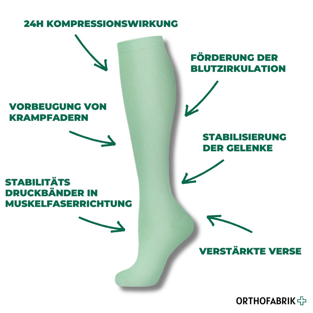 Orthopädische Kompressionsstrümpfe Summer Edition
