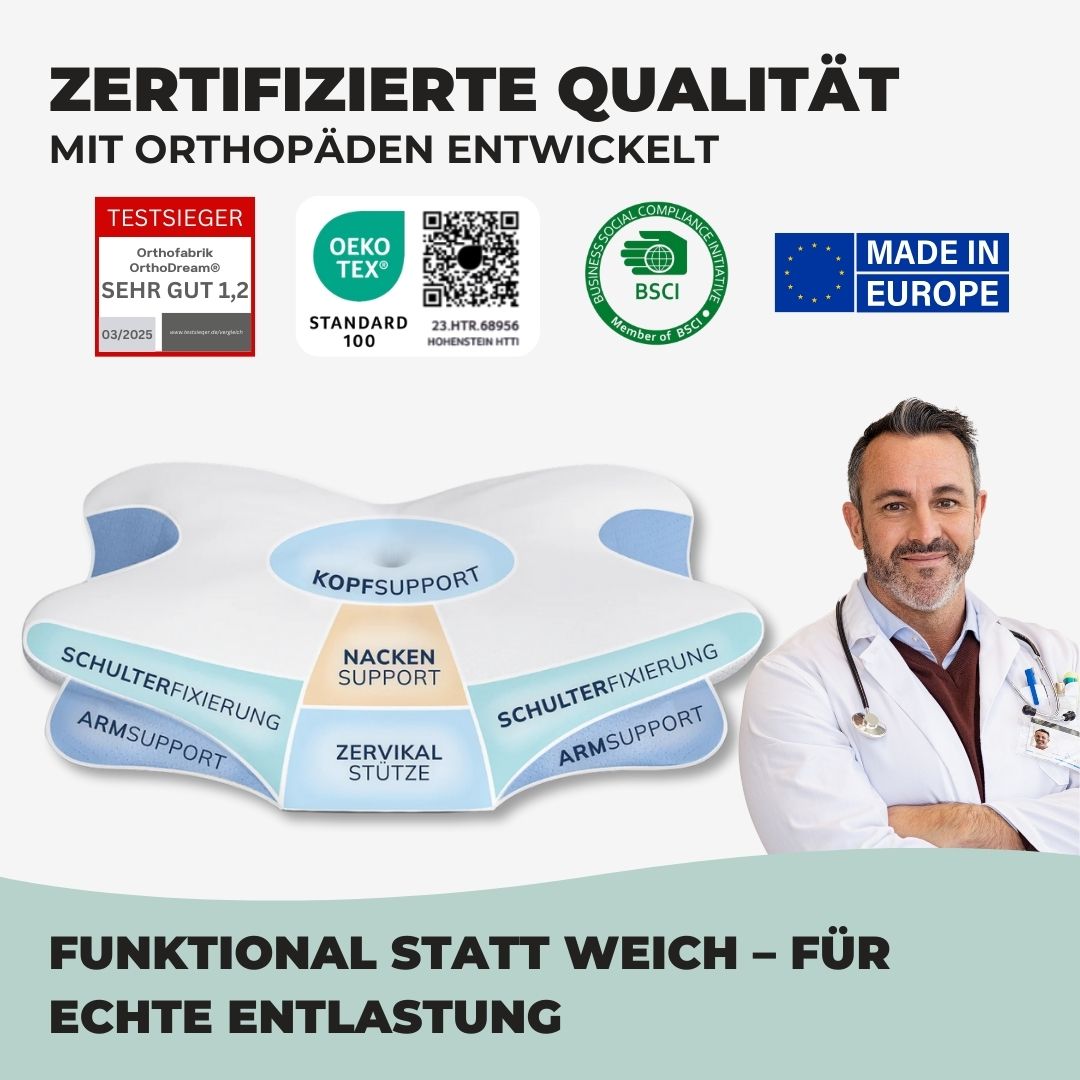 OrthoDream® Orthopädisches Kissen