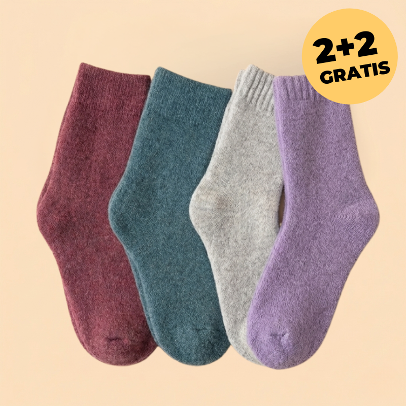 ORTHOFABRIK™ Premium-Wollsocken – 4er-Set (2+2 Gratis)