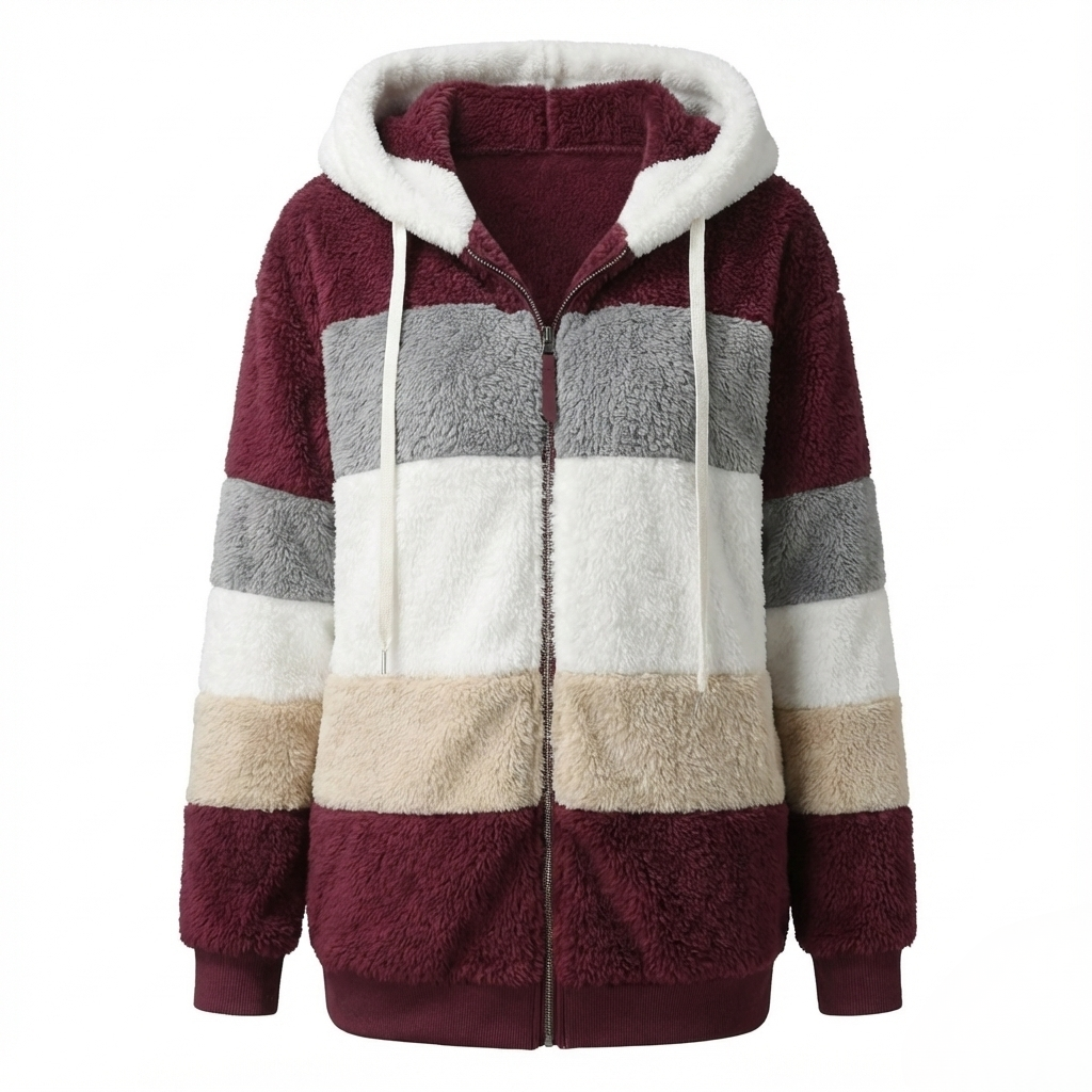 Kuschelweiche Fleece Jacke I Damen