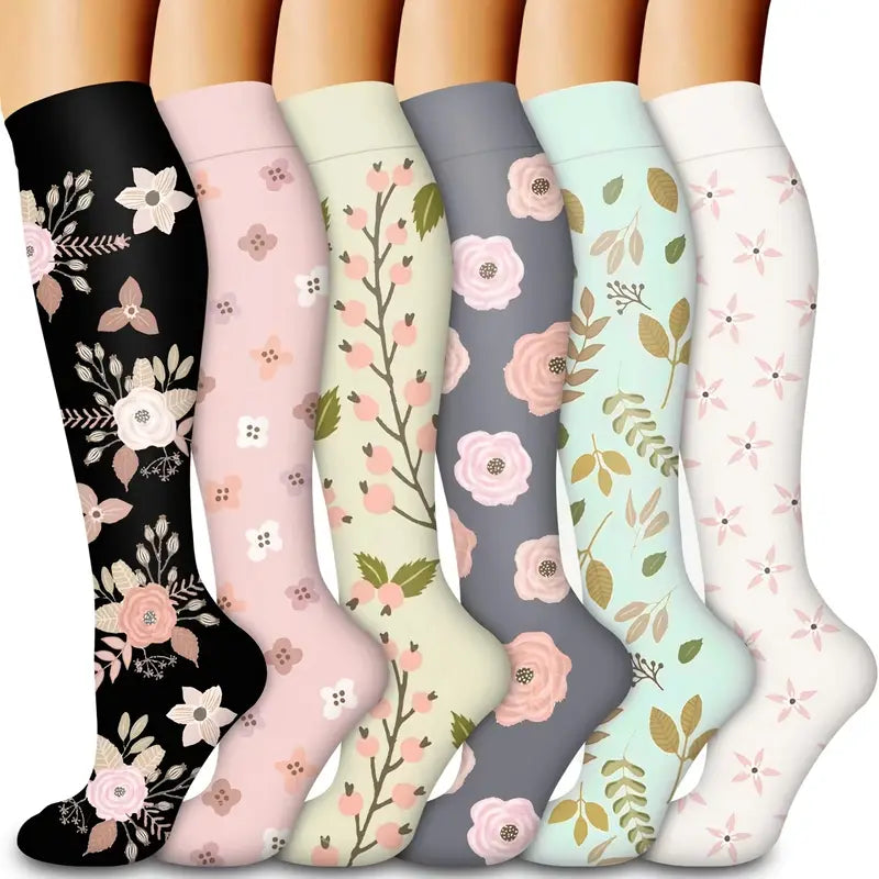 Orthopädische Kompressionsstrümpfe Flower