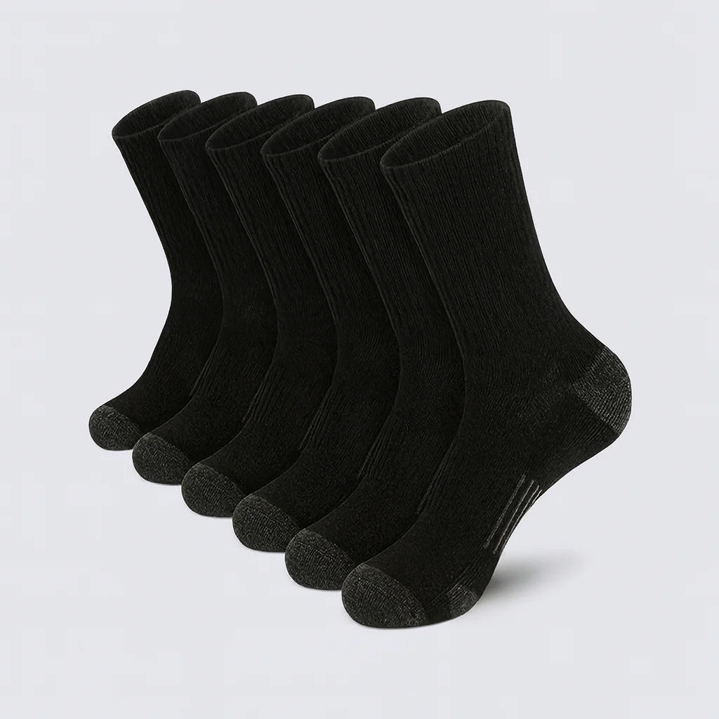 6er-Pack Thermosocken - Für warme Füße bei jedem Wetter